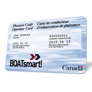 boat smart canada replacement card|replacement pleasure craft operator card.